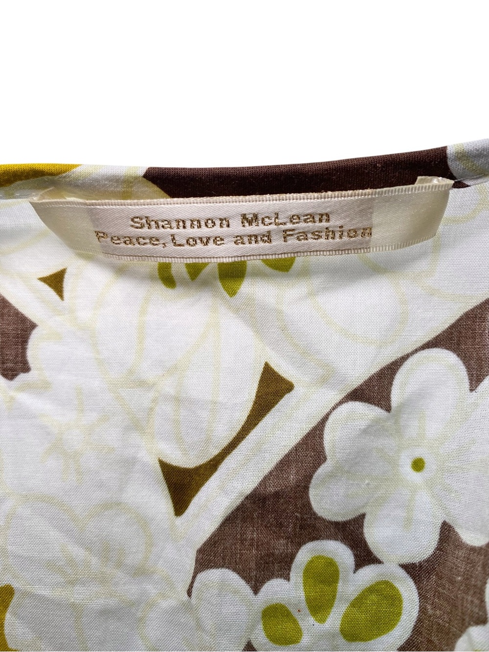 Shannon McLean Peace Love Fashion Retro Floral Duster Midi Dress Boho Y2K - Picture 9 of 16